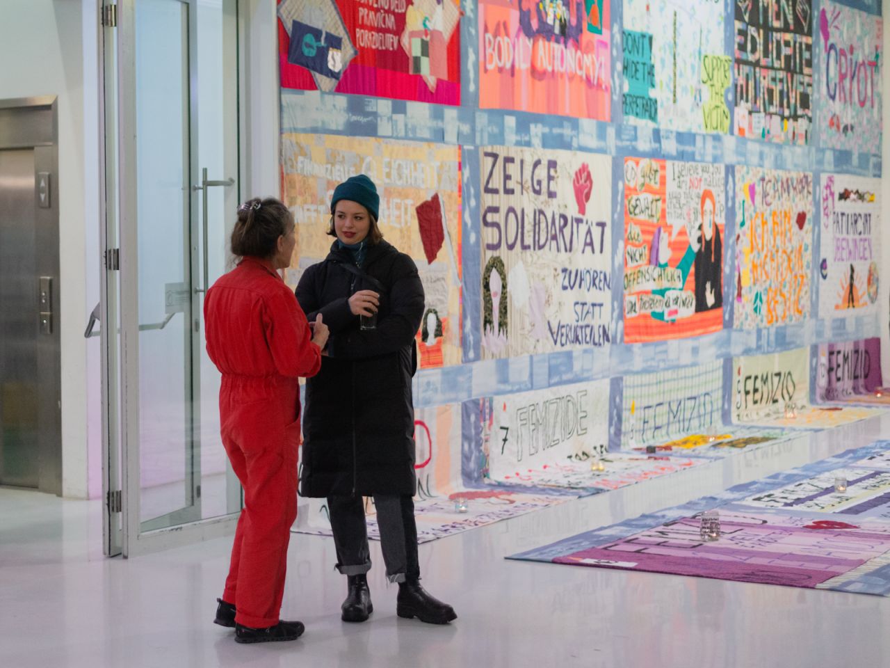 Vernissage: The Resistance Quilt Project