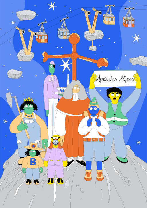 Après les Alpes – A scenic reading