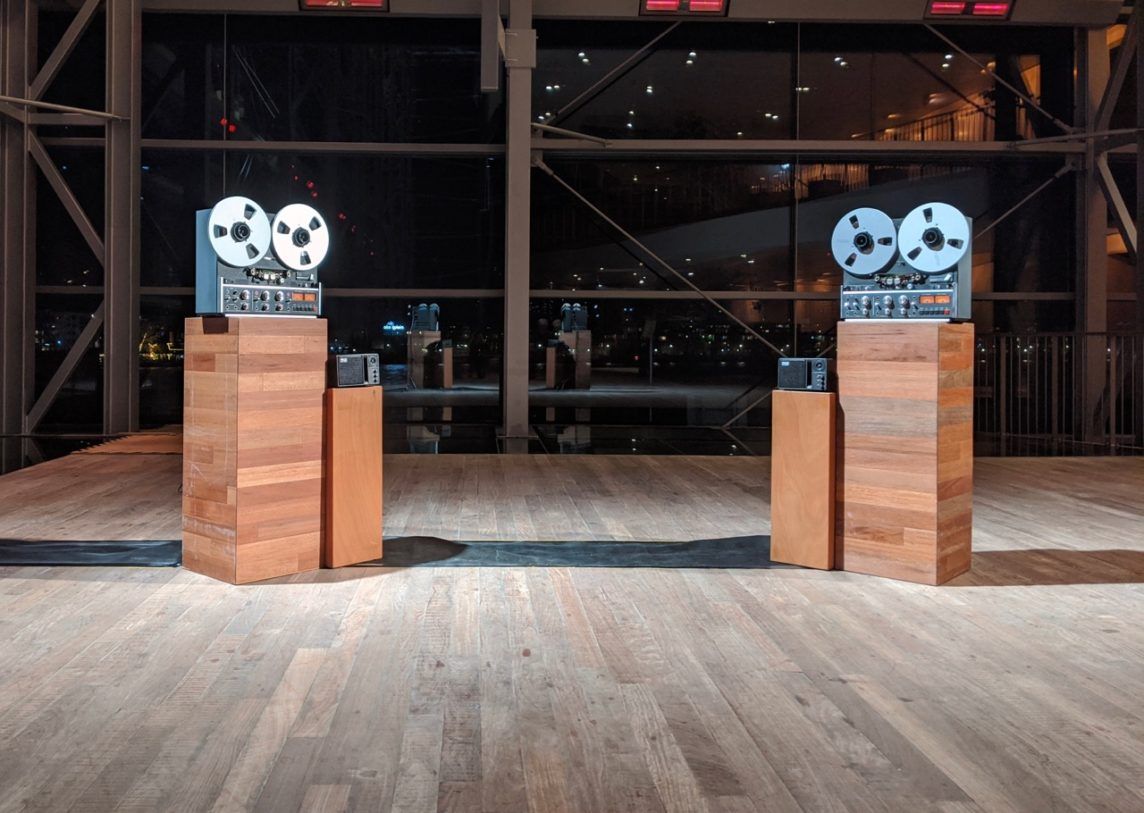 Eröffnung der Installation Sprachlos