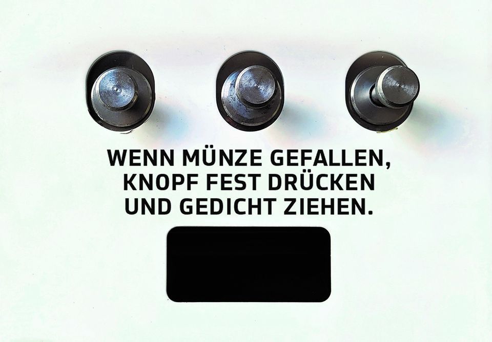 Er&ouml;ffnung - Grazer Poesieautomaten