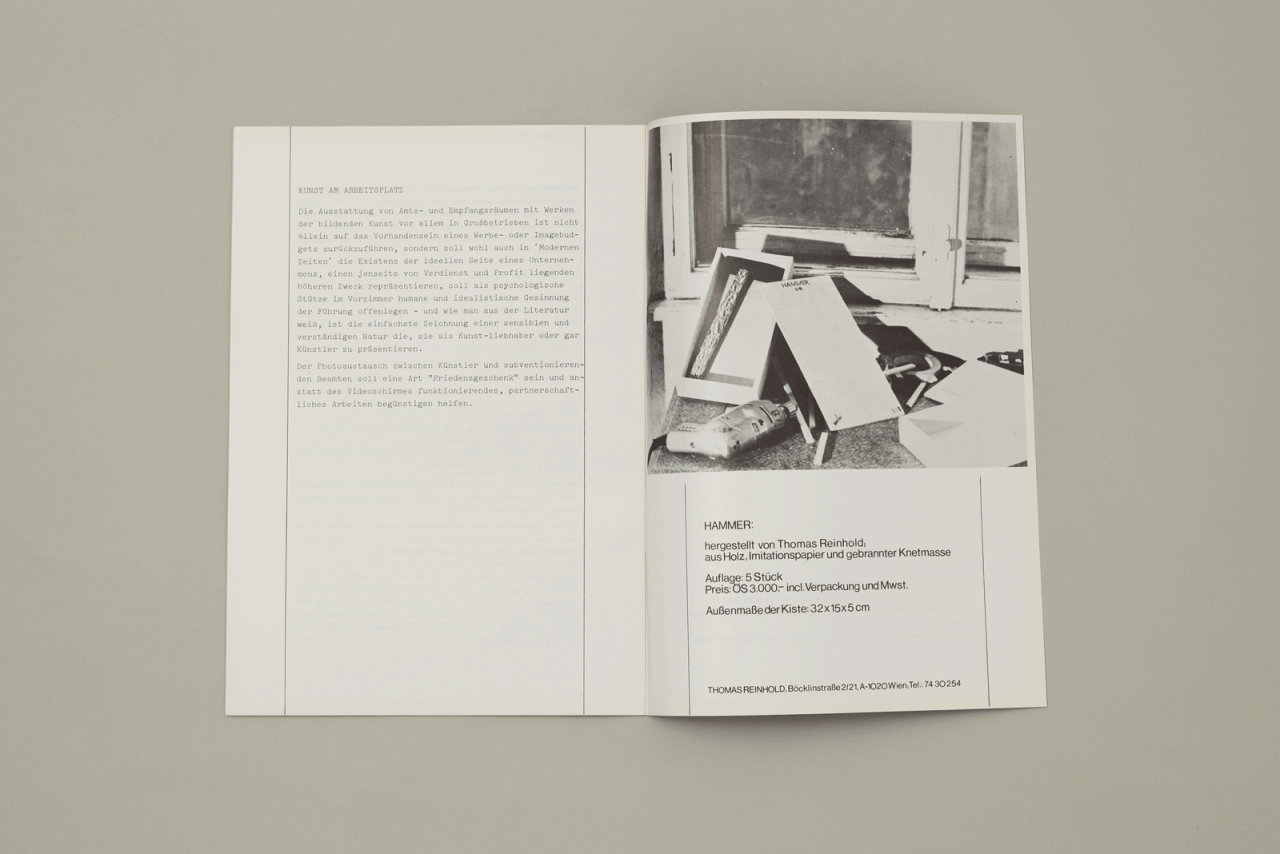 Arbeit macht frei – eine Re-Aktion von Thomas Reinhold