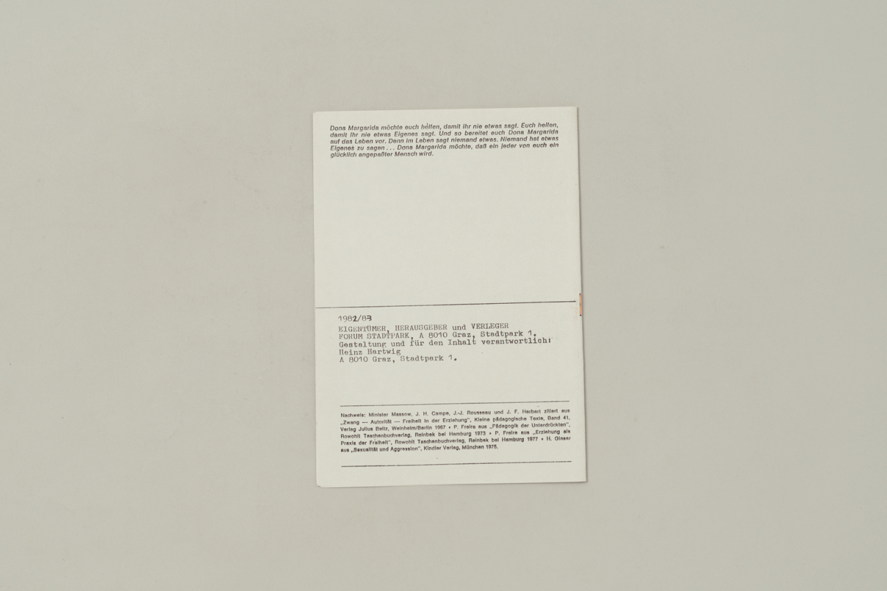 AUFTRITT DONA MARGARIDA