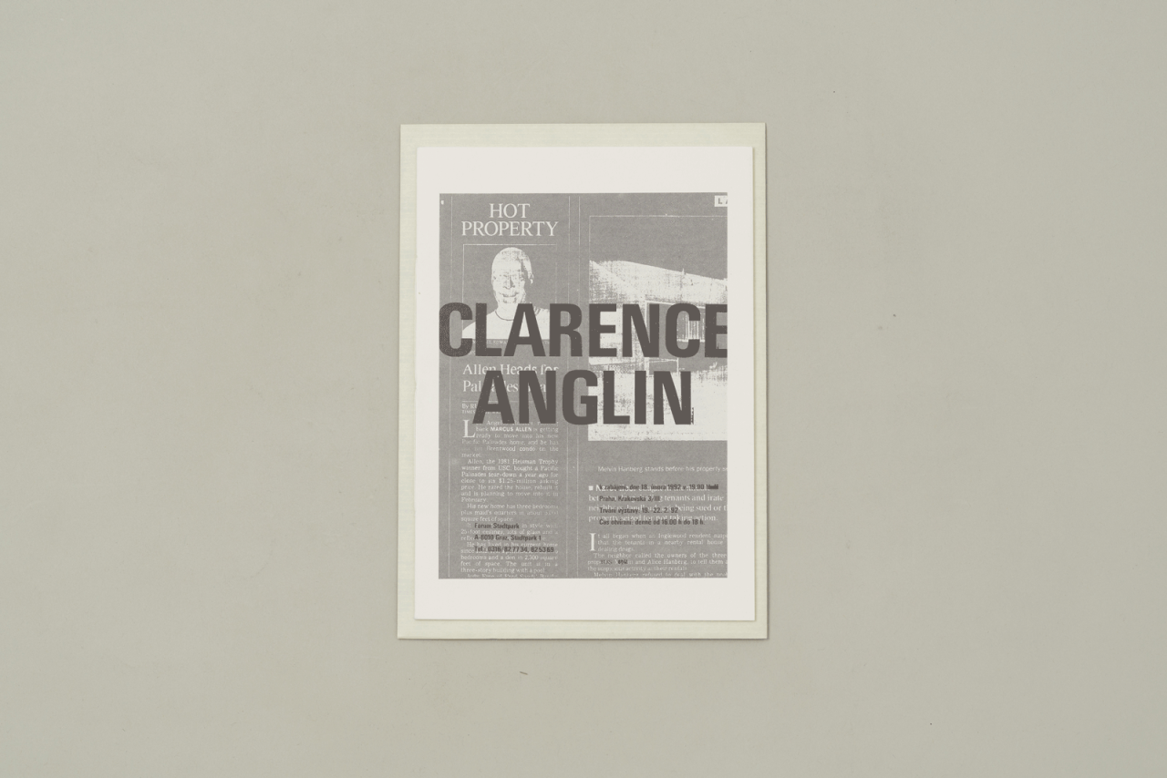 HOT PROPERTY - Clarence Anglin