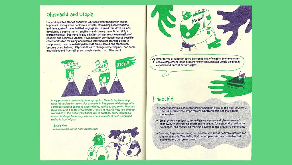 Facing Ohnmacht. Toolkit for activists and friends of solidarity-based futures