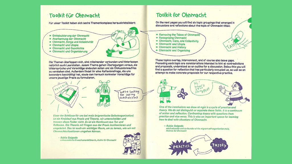 Facing Ohnmacht. Toolkit for activists and friends of solidarity-based futures