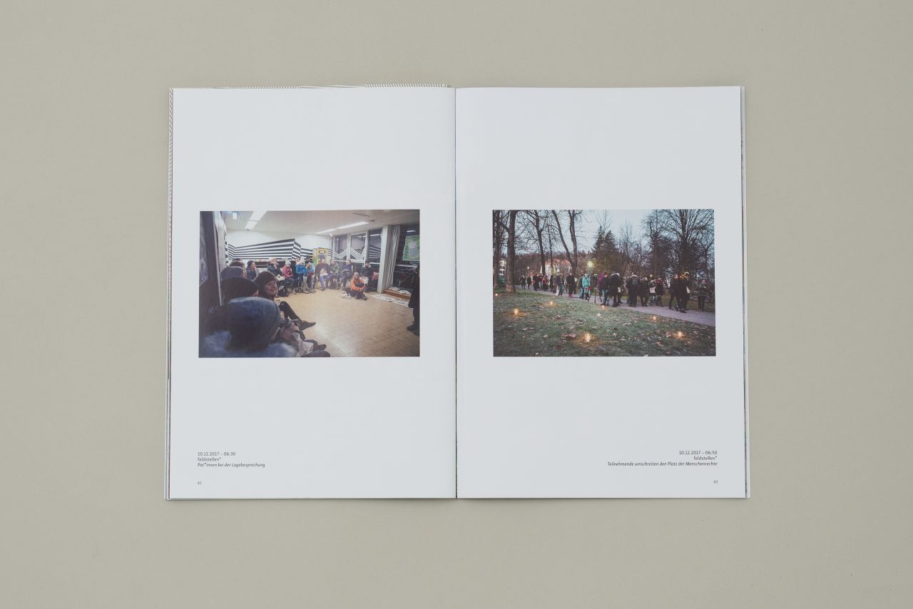 feldstellen* &ndash; PR&Auml;SENZ DER VIELEN