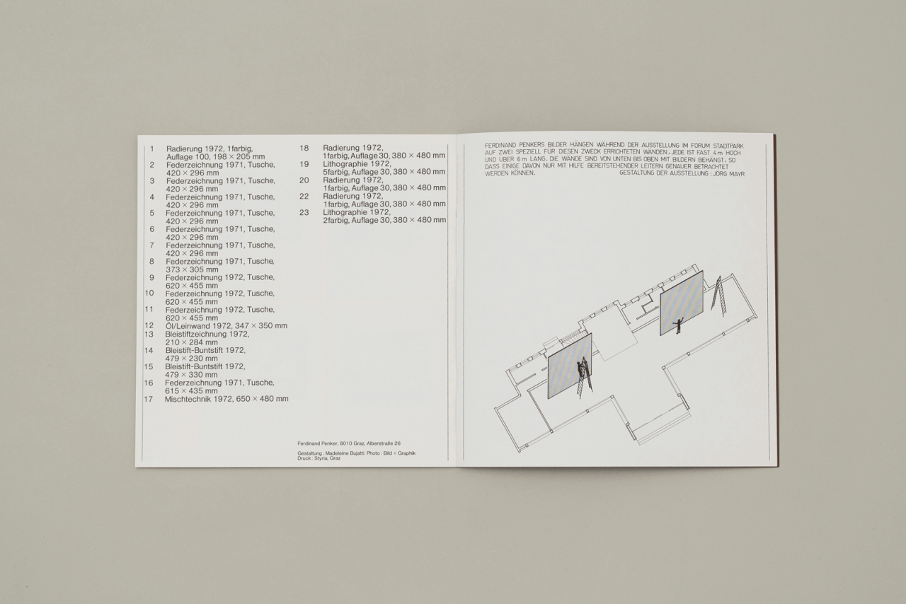 Ferdinand Penker. Zeichnungen, Bilder und Druckgraphiken