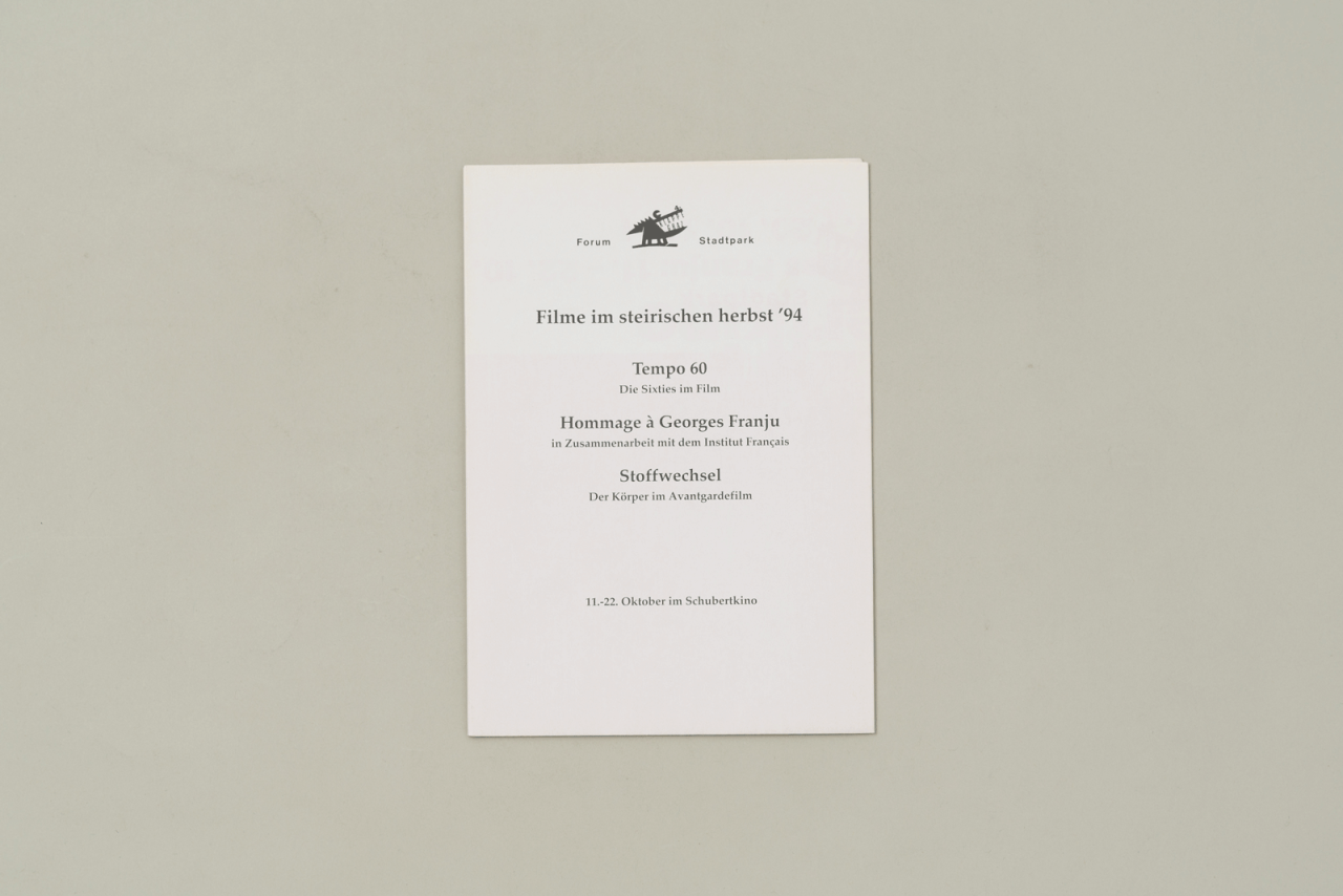 Filme im steirischen herbst '94