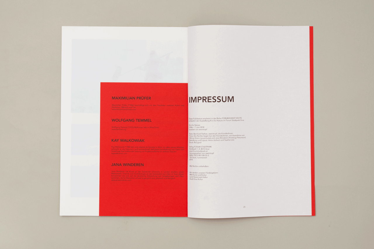 FORUM KUNST HEUTE: N is for Nature