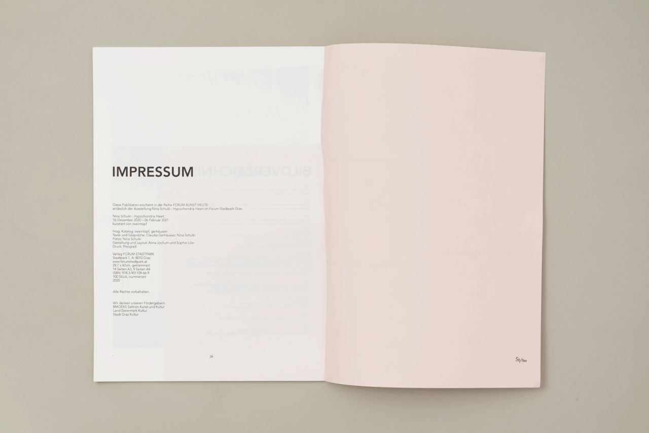 FORUM KUNST HEUTE: Nina Schuiki - Hypochondria Heart