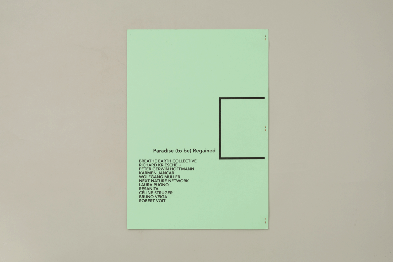 FORUM KUNST HEUTE: Paradise (to be) Regained