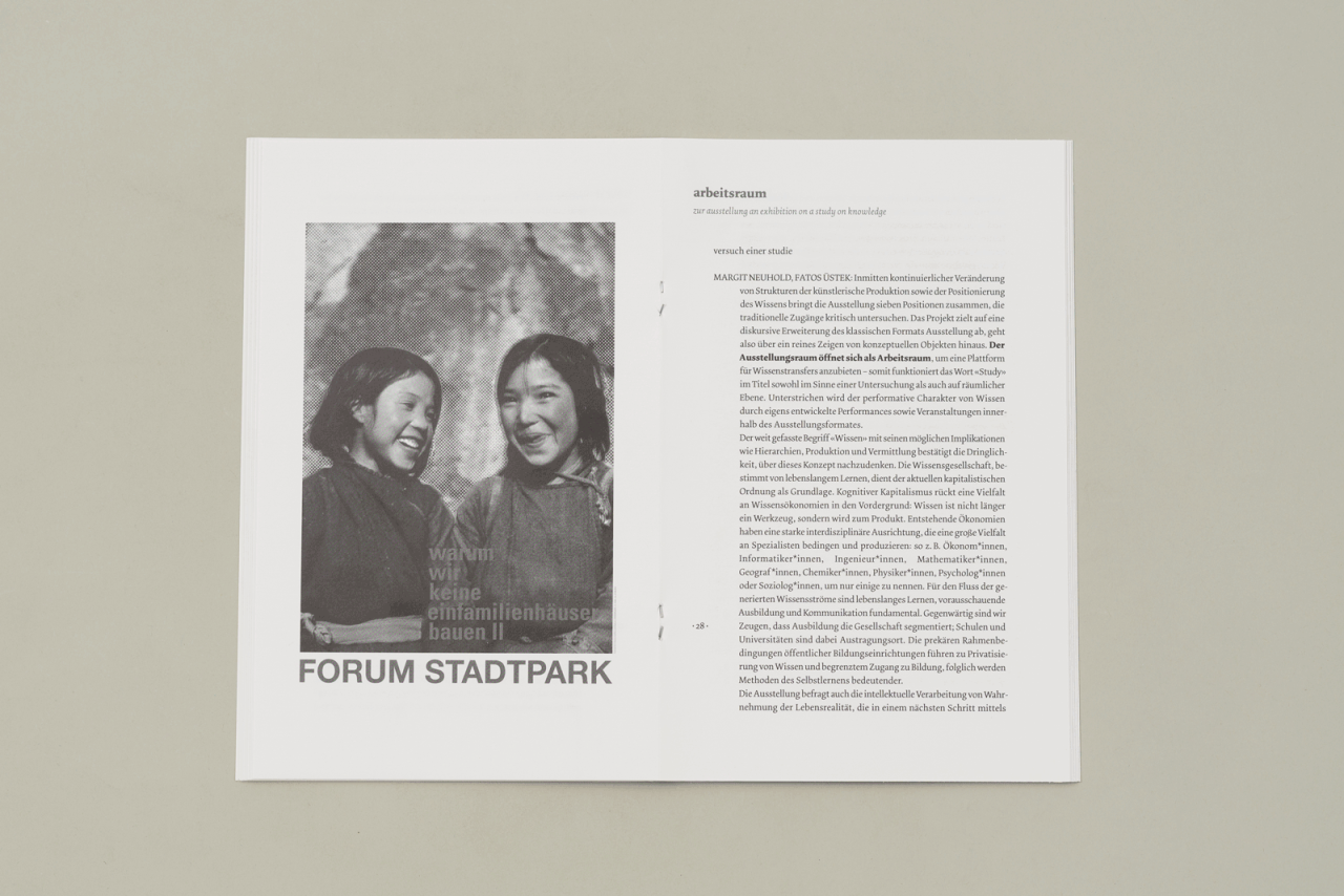 warum wir keine einfamilienhäuser bauen: Jahrbuch 2012