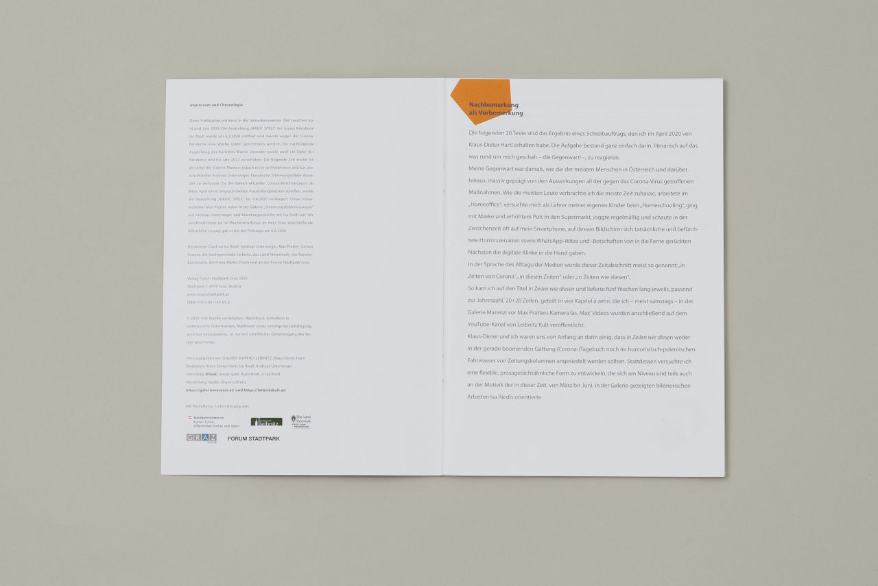 in Zeilen wie diesen &ndash; magic spell