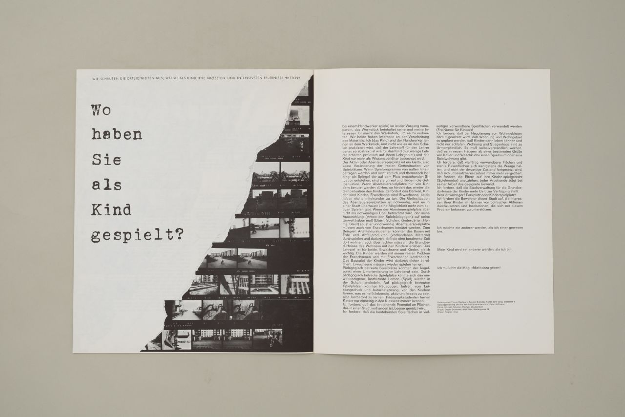 kinderparadies "beton". Wo k&ouml;nnen Kinder heute noch spielen?