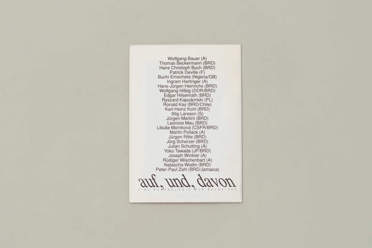 FREMDE. Literatursymposion 11. bis 14. Oktober