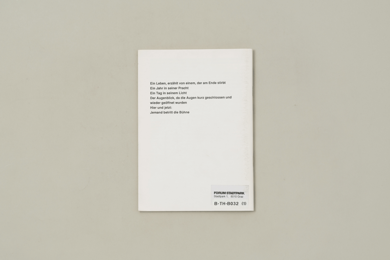 Die Stunde da wir nichts voneinander wußten