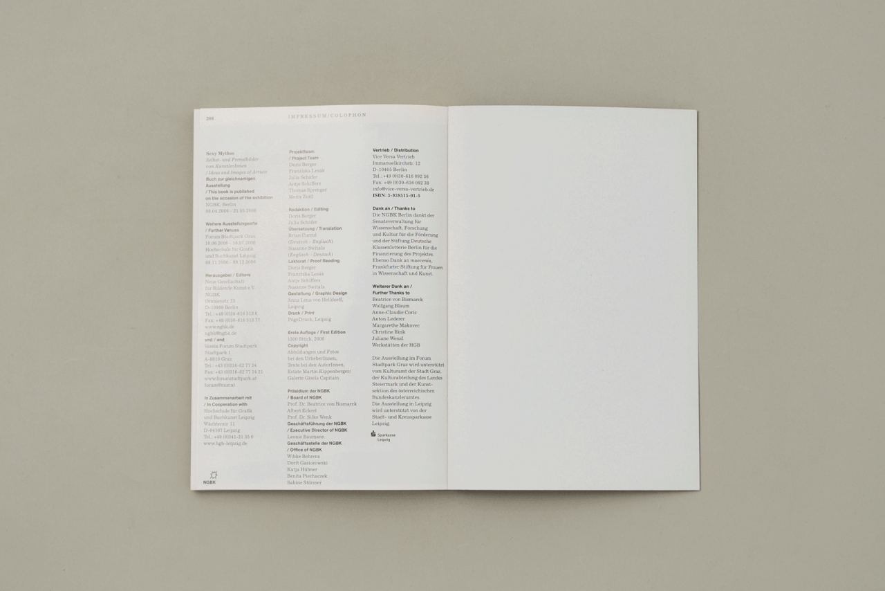 Sexy Mythos. Ideas and Images of Artists