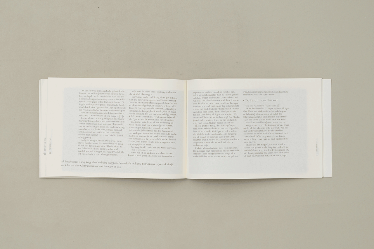 Sklavin. Don't Cry. Work! FmbH