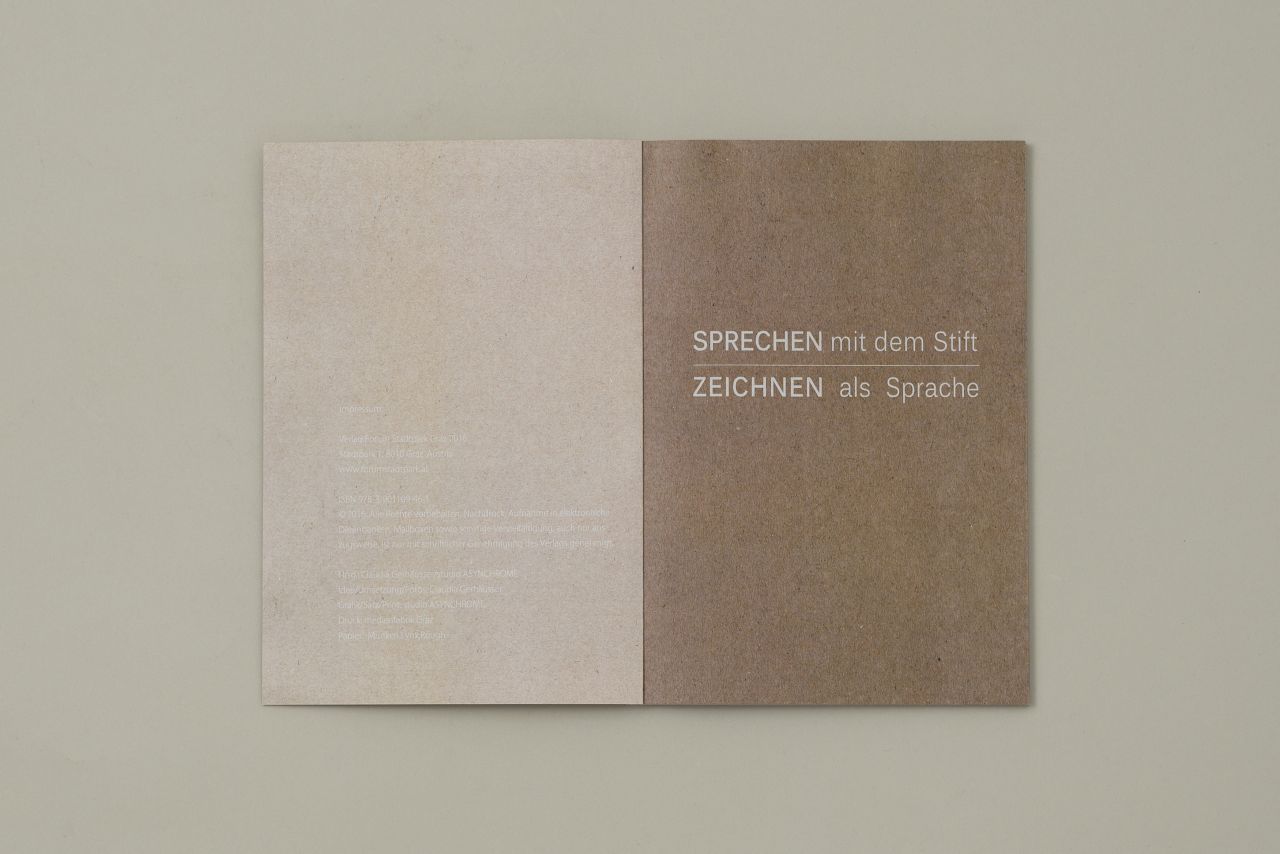 SPRECHEN mit dem Stift. ZEICHNEN als Sprache