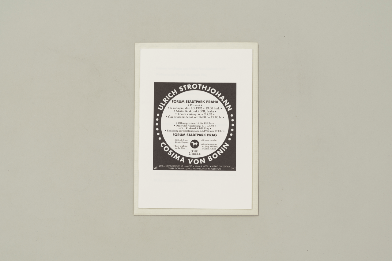 Cosima von Bonin. Ulrich Strothjohann