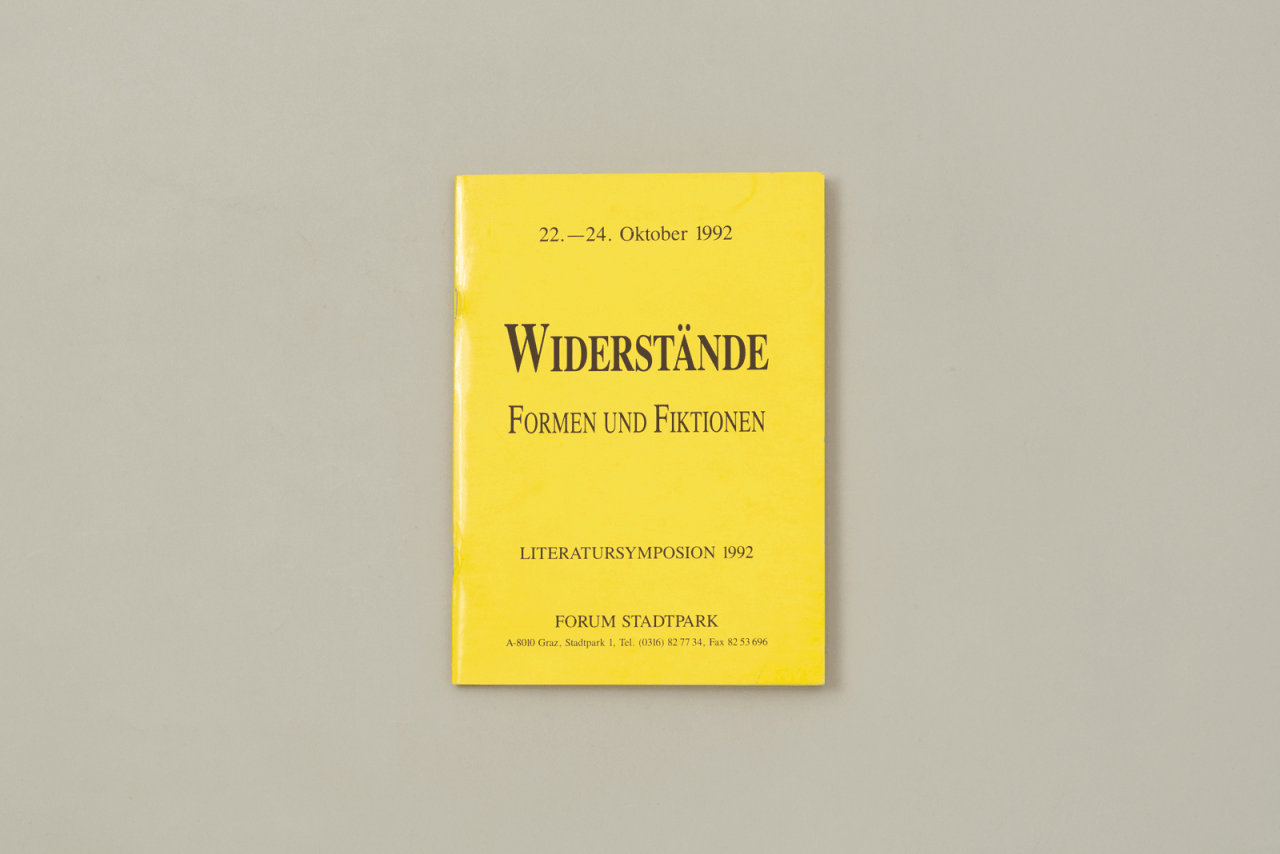 Widerst&auml;nde &ndash; Formen und Fiktionen