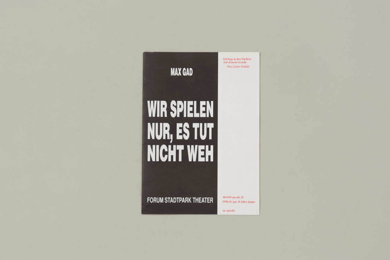 WIR SPIELEN NUR, ES TUT NICHT WEH
