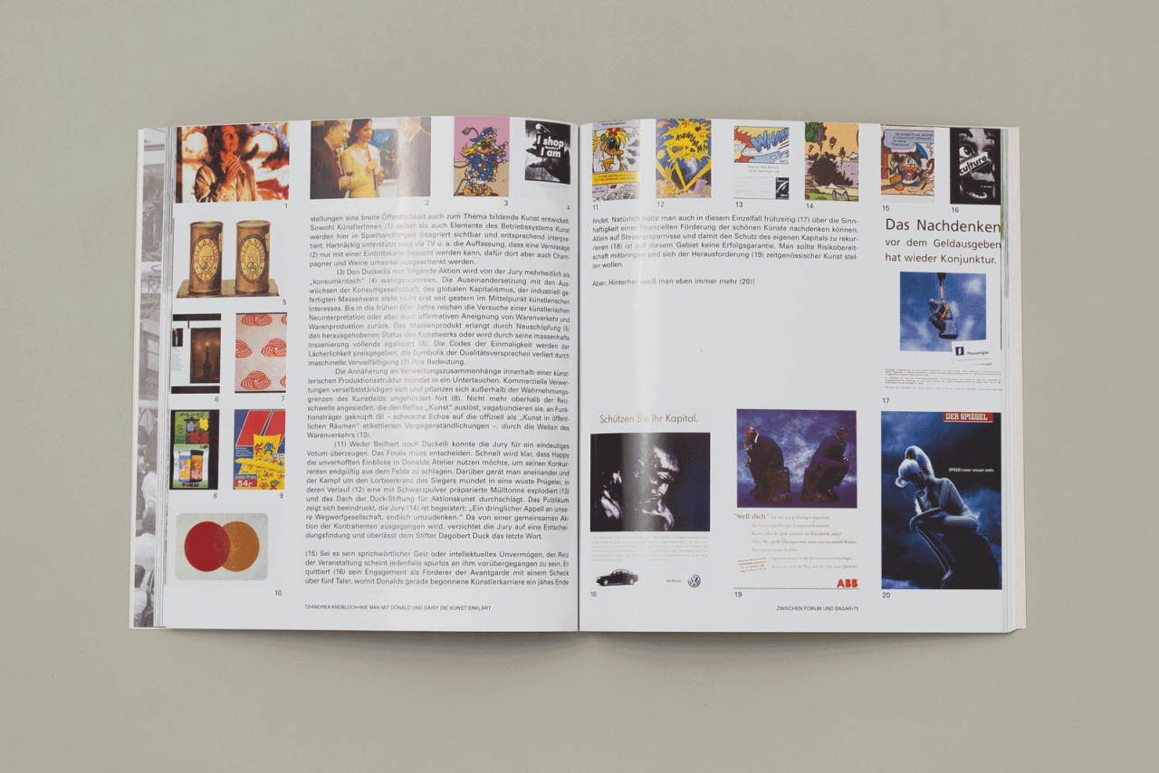 Zwischen Forum und Basar