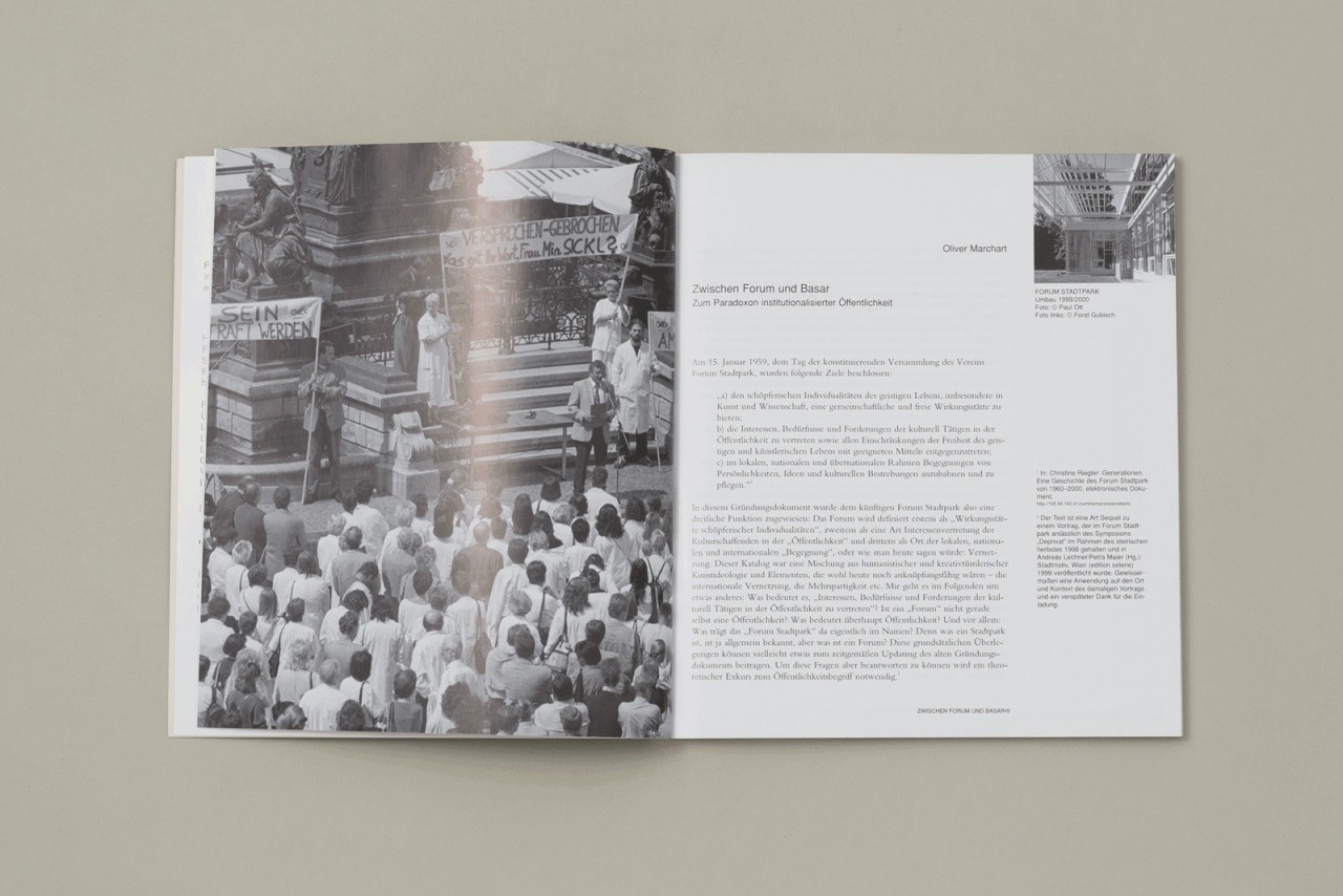 Zwischen Forum und Basar